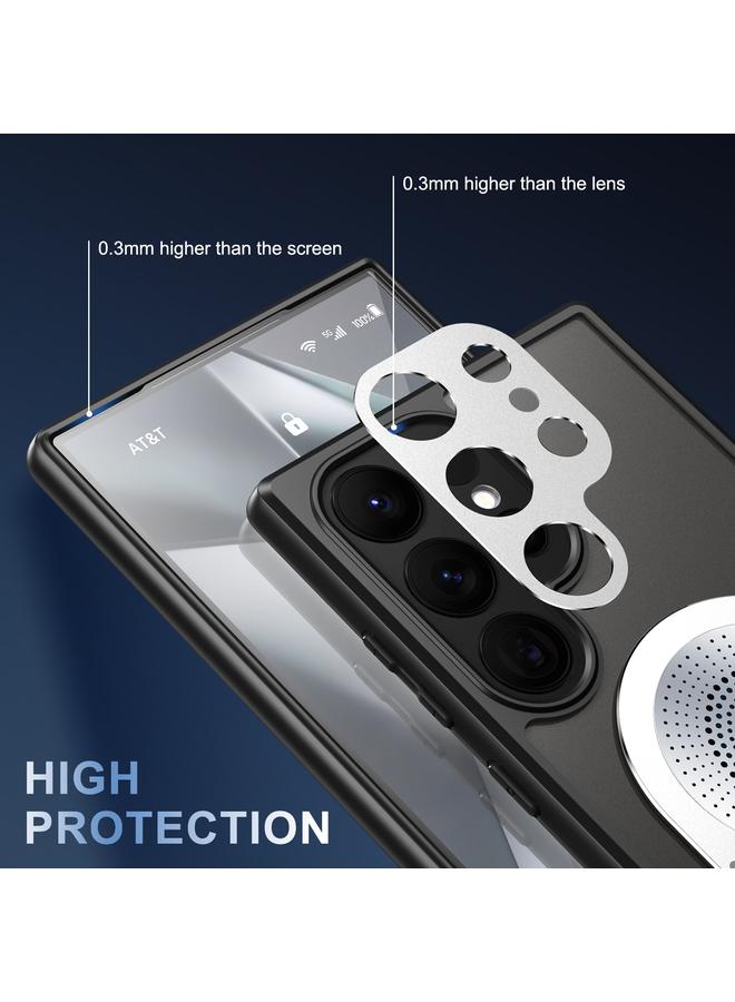 S-TOP Case For Samsung Galaxy S22 Ultra 5G Heat Dissipation Aromatherapy MagSafe Holder Phone Case - Image 4