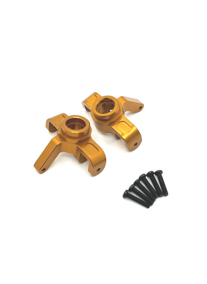 null - Meijiaxin MJX 1/14 14209 14210 Remote Control Car Accessories Metal Upgrade Modification Front Steering Cup-Color:Red-Proportion:1:14 - Image 1