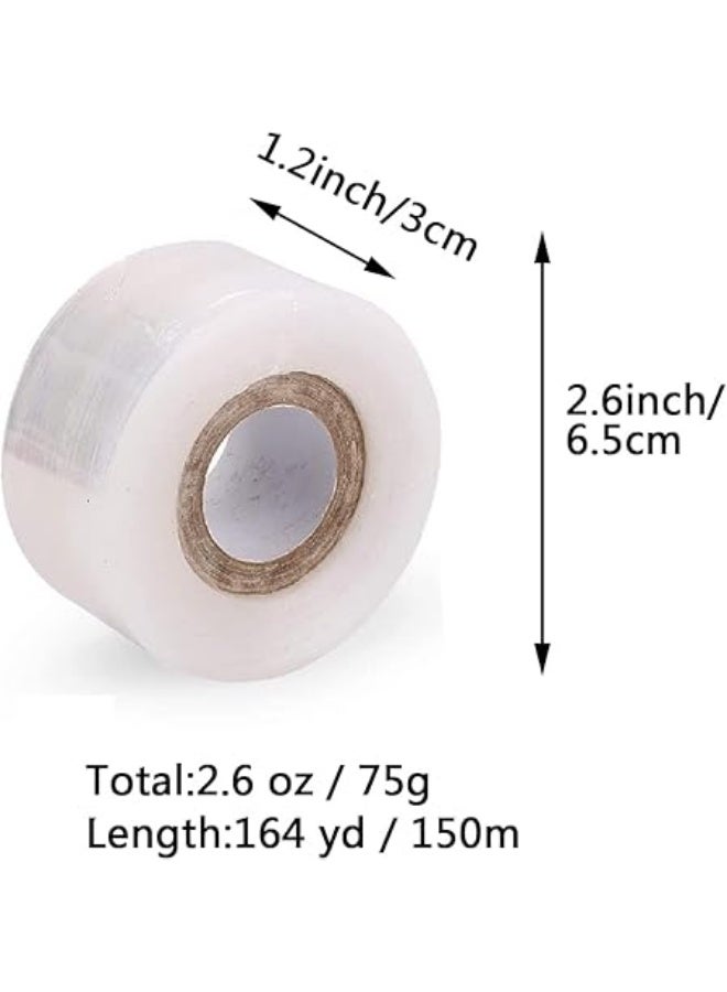 Green Tiger Tape Grafting Film for Plants, Stretchable Garden Grafting Tape Plants Repair Budding Tapes for Floral Fruit Tree and Poly Budding Tape - Image 3