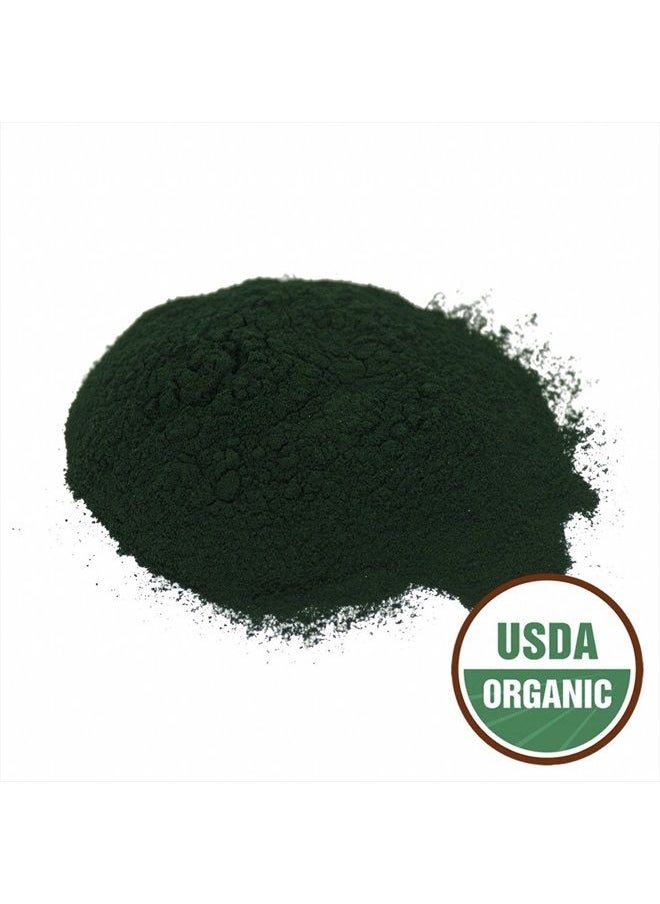 Starwest Botanicals - Certified Organic Spirulina Powder, 1-Pound Bulk Bag - Image 1