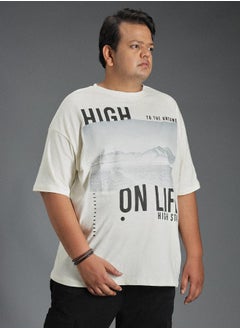 HIGH STAR Men White T-shirt  - Image 2