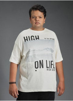 HIGH STAR Men White T-shirt  - Image 5