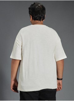 HIGH STAR Men White T-shirt  - Image 1