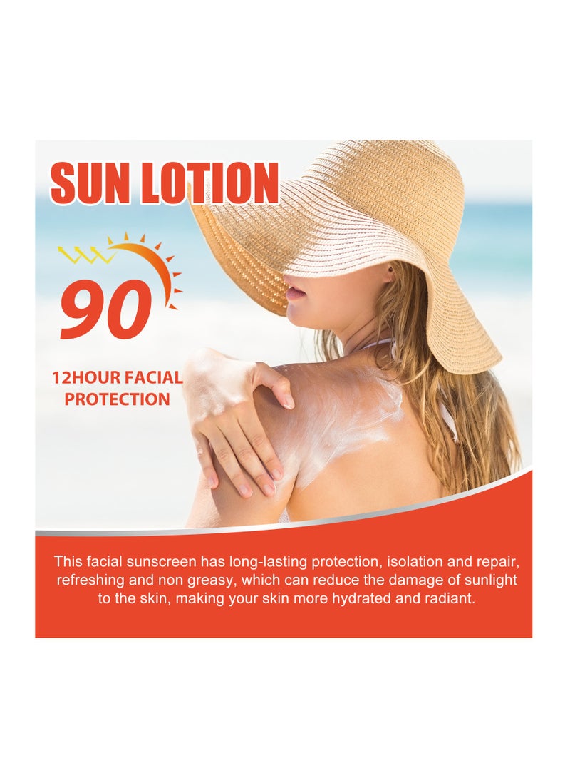 OUHOE Sun Lotion for Hyaluronic Acid Watery Sun Gel - Image 2