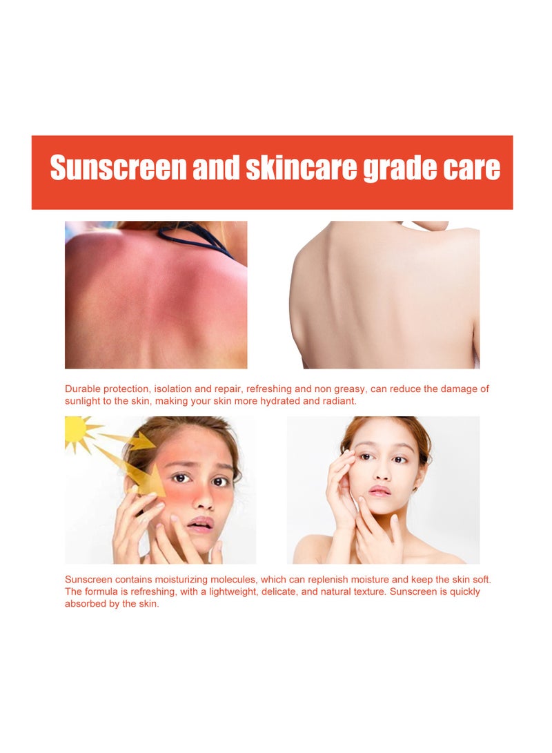 OUHOE Sun Lotion for Hyaluronic Acid Watery Sun Gel - Image 5