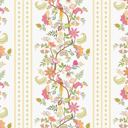 Dreamscape 100% Cotton King Fitted Floral Bedsheet With 2 Pillow Covers - (Size 72 x 78 inches, 200 TC, Colour - Pink: Rose Pink) - Image 4
