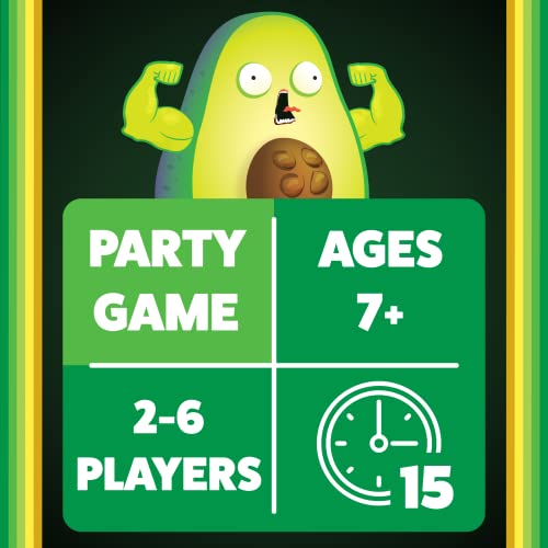 Exploding Kittens Throw Throw Avocado 2-6 Players - Ages 7+ - 15 Minutes to Play - Dodgeball Card Game - Party Game, Family Game Night, Kid and Adult Card Game - Image 2