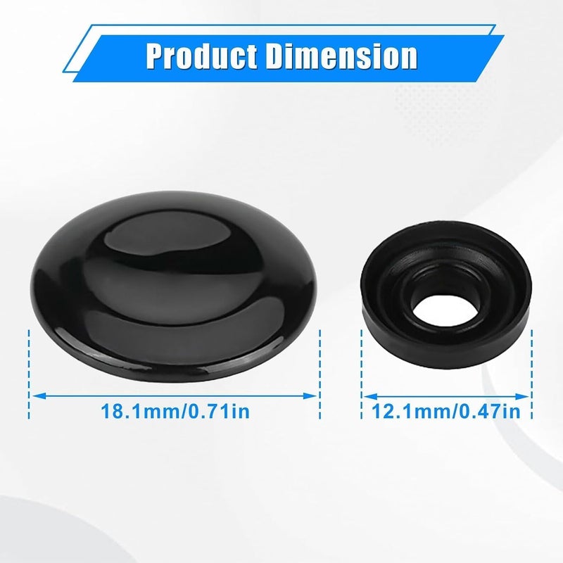 NLQR Navigation Button Joystick MMI Knob Repair, Fit for Audi A4 A5 A6 A8 Q5 Q7 S4 S6 S8 2004-2015, Replace 8K0998068 8K0998068 A, Control Center Button Cover - Image 5