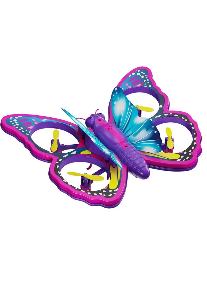 BUTTERFLY 4D-V40 Remote Control Butterfly Drone pink  - Image 3