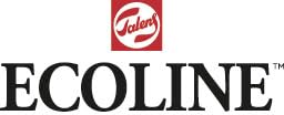 ECOLINE Royal Talens Ecoline Liquid Watercolor Brush Pen Set of 5 - Grey Shades  - Image 4