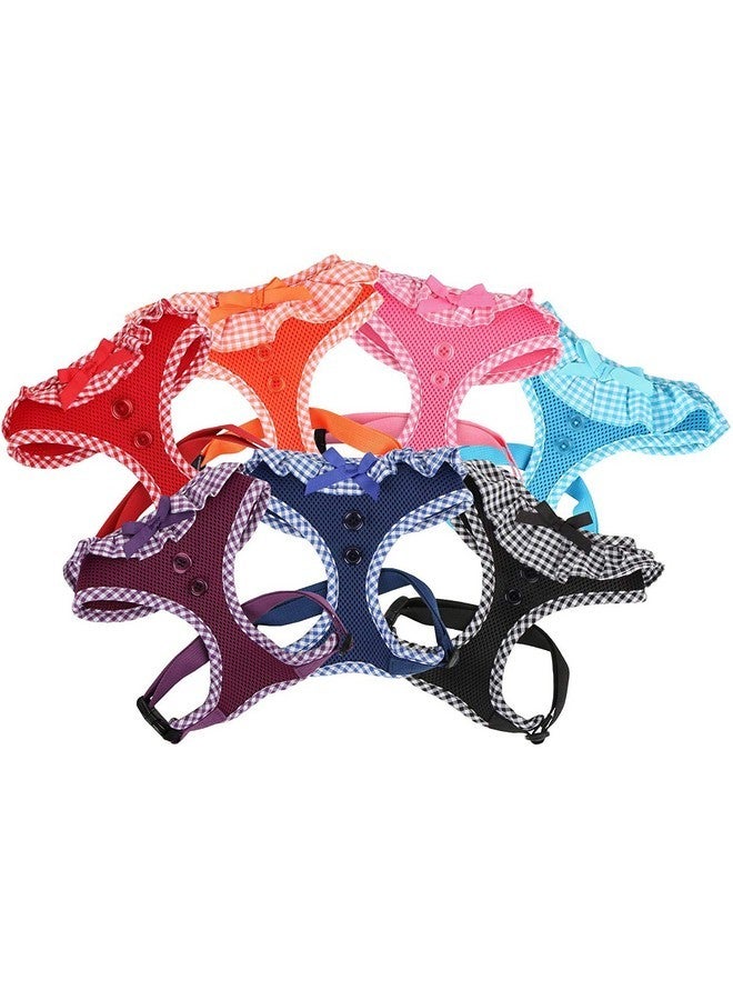 PUPPIA Puppia Vivien Dog Harness Over-The-Head All Season Cute No Pull No Choke Walking Training Adjustable for Small Dog, Sky Blue, Medium  - Image 3