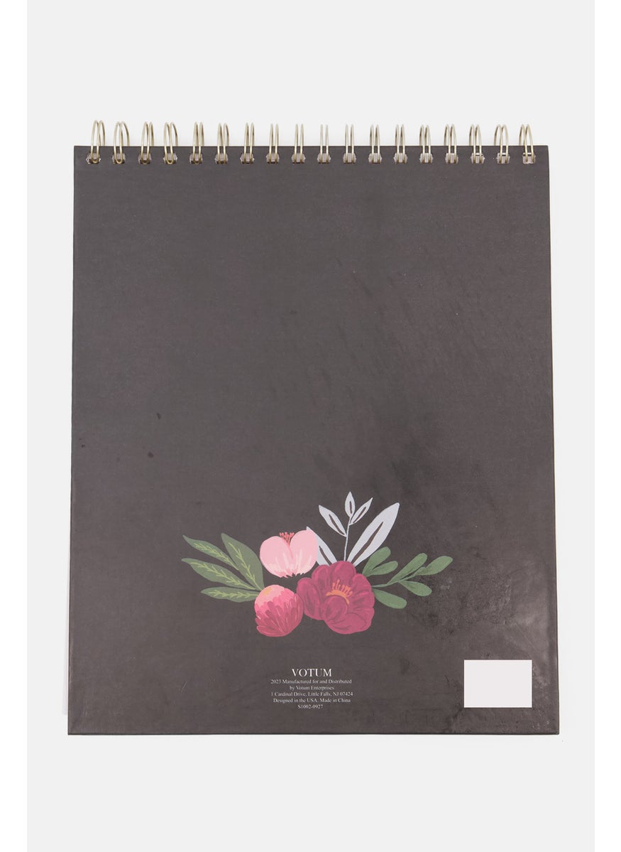 Floral Print Sketch Note Books, Black - pzsku/ZBBE1A872563E74BDE30DZ/45/_/1739801624/3172cbf5-68c1-48a1-82ea-38f43cbfff9b