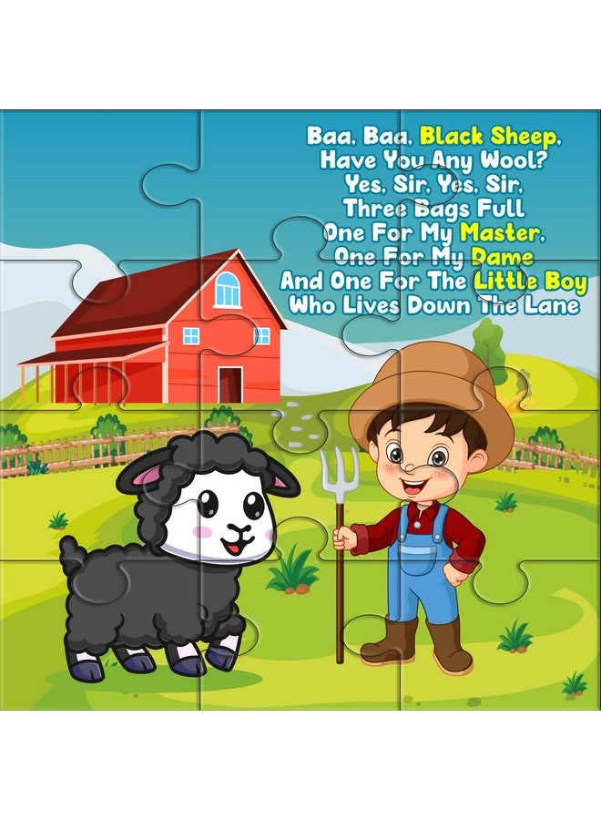 Yey Community Helpers and Nursery Rhymes Jigsaw Puzzles for Kids | Pack of 2 Puzzle Boxes - Set of 12 Educational Puzzles, Multicolor, 6.25 x 6.25 inches - Image 4