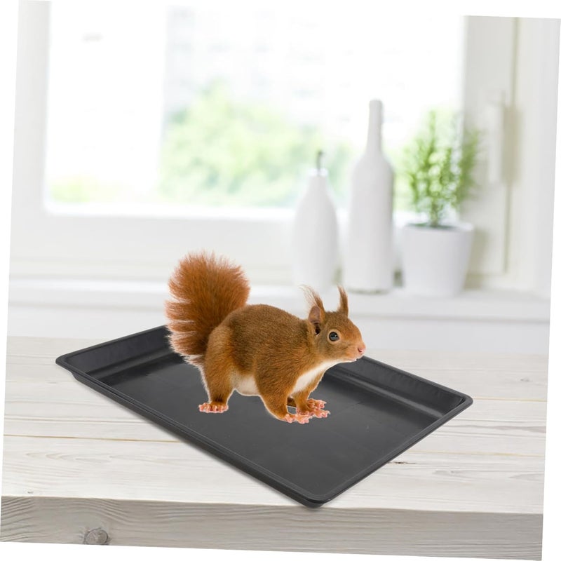 TOYANDONA Thickened Plastic PET Cage Tray for Dogs Cats and Rabbits Sturdy Poop Tray Non-Slip Base for Dog Crate and Rabbit Cage Cleaning - Image 5