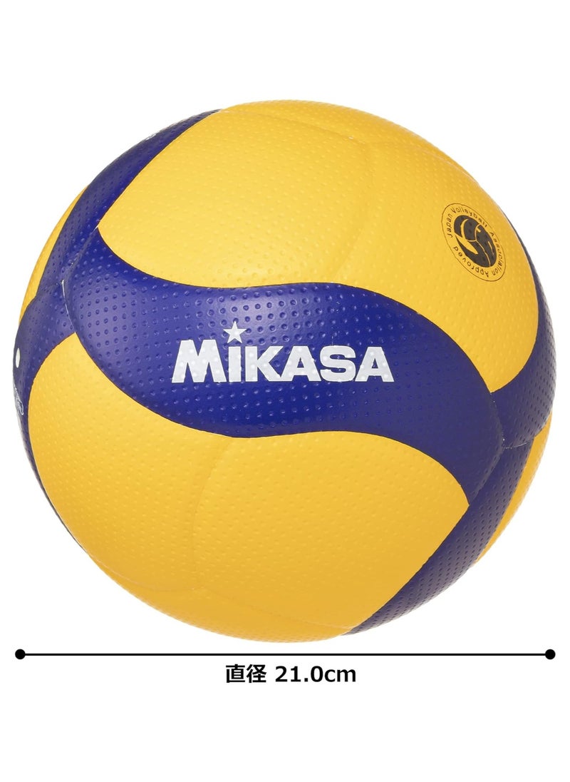 Mikasa Official Size 5 Volleyball| FIVB Approved, Microfiber Synthetic Leather| 18-Panel Aerodynamic Design  - Image 3
