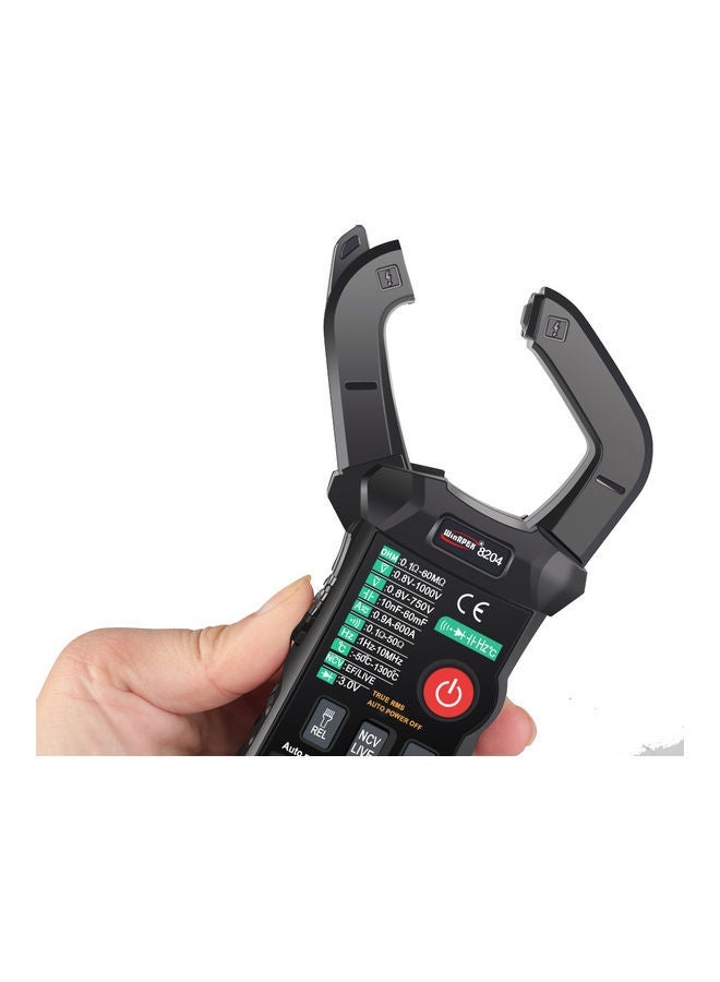NIBEMINENT LCD Digital Clamp AC/DC Current Measuring Meter Black - Image 5