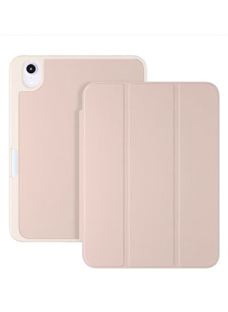 Cat - Cot Cat-Cot iPad 10th Generation Case (10.9-inch) with Pencil Holder, Silicone Smart Folding Stand Cover, Shockproof Full Protection Shell with Auto Sleep/Wake - Pink - Image 1