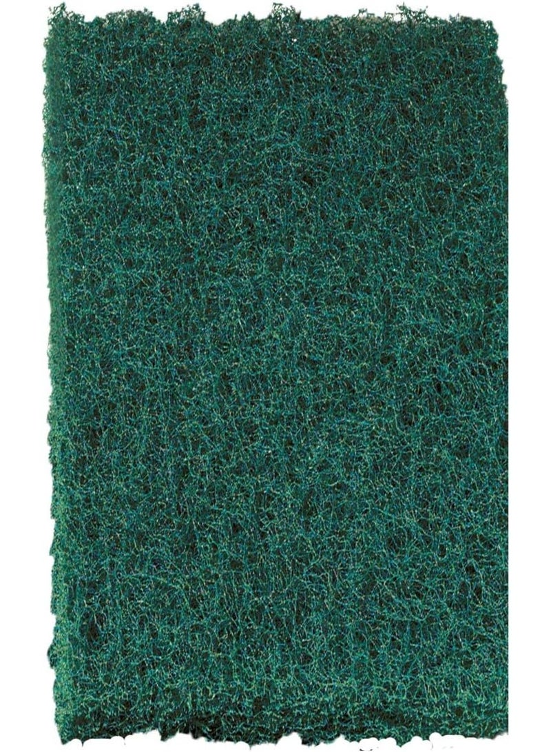 Scotch Brite Scotch-Brite Heavy Duty Scouring Pad, Dish Scrubber for Kitchen + Outdoor, 8 Scrub Pads for Uncoated Pots and Pans, Cast Iron Cooktops, Grill Grates, Oven Racks, & BBQ, Durable, Long-Lasting - Image 1