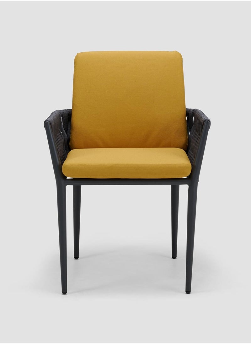 AL HUZAIFA FURNITURE Hug Outdoor Dining Armchair  - Image 1