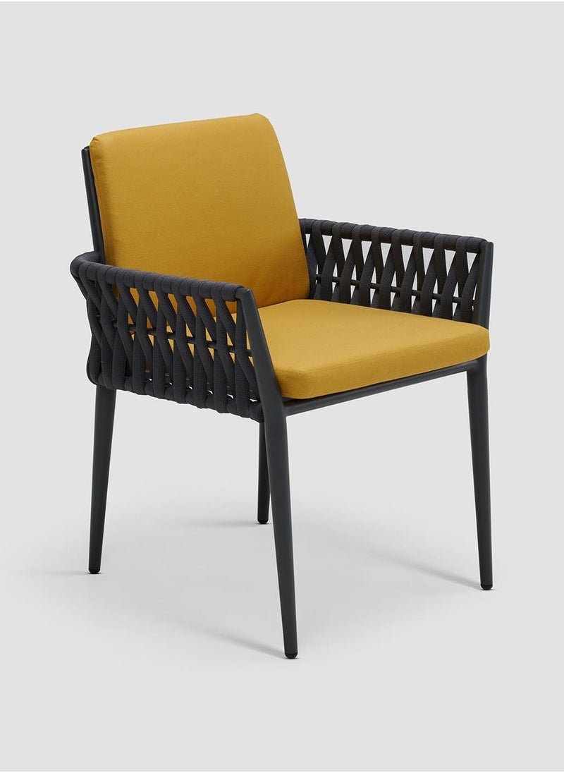 AL HUZAIFA FURNITURE Hug Outdoor Dining Armchair  - Image 2