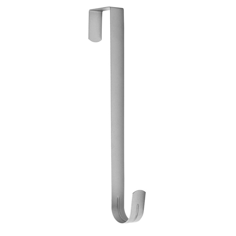Sattiyrch Sattiyrch 12 Wreath Hanger for Front DoorSteel Over The Door Hanger HookWreath Door Hanger Silver1 