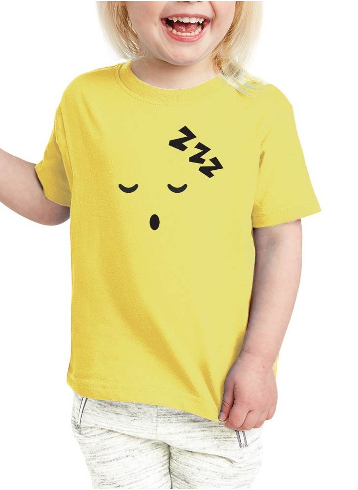 PRINTSHOP4ME - Pack of 5 Kids Yellow Smiley Face T-Shirts - Kids Unisex Round Neck Cotton Short Sleeve Tees - Soft and Comfortable Emoji T-Shirts for Kids - Image 1