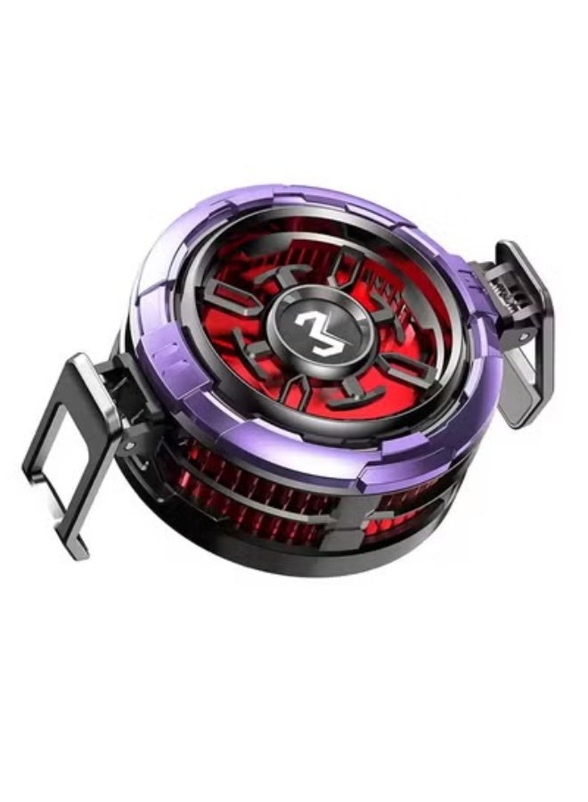 Memo Fast Cooling Mobile Phone Cooler CX08 Pro , Phone Cooler for Gaming 23W Magnetic and Clip Semiconductor Ice Affect Refrigerator Radiator, RGB Light, Ultra Quiet , Compatible with iPhone & Android Gaming Phones