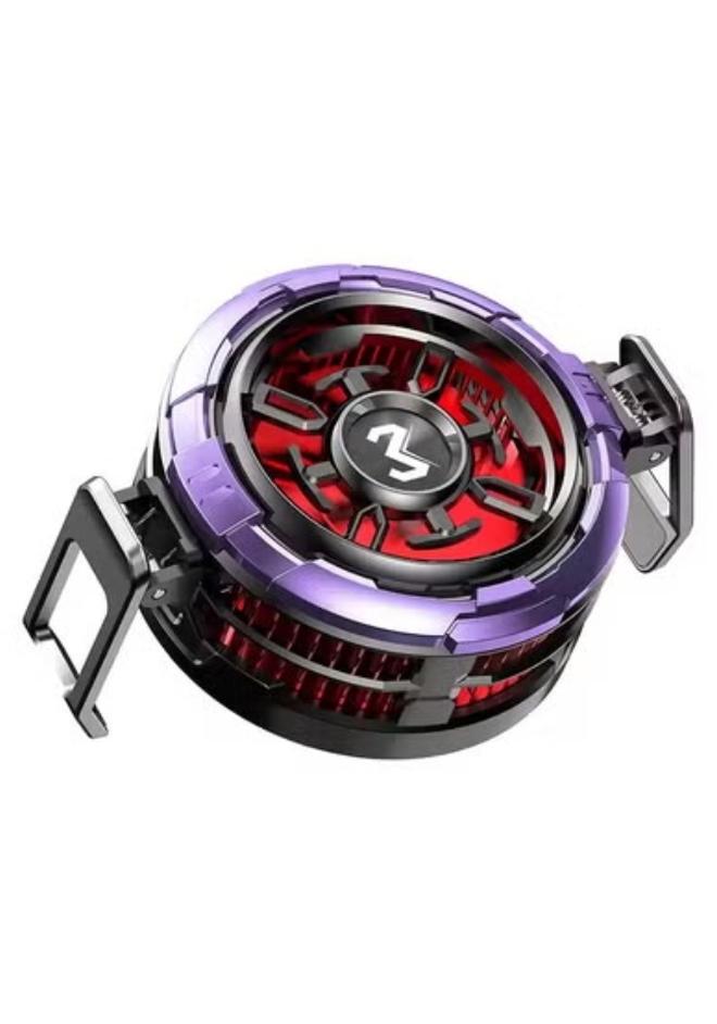 Memo Fast Cooling Mobile Phone Cooler CX08 Pro , Phone Cooler for Gaming 23W Magnetic and Clip Semiconductor Ice Affect Refrigerator Radiator, RGB Light, Ultra Quiet , Compatible with iPhone & Android Gaming Phones