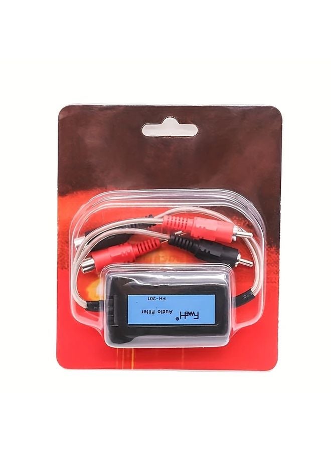 Common Car Audio Filter 12V Noise Isolator Plug Play Ground Interference Solution - Image 5