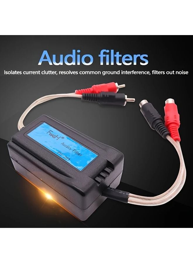 Common Car Audio Filter 12V Noise Isolator Plug Play Ground Interference Solution - Image 4