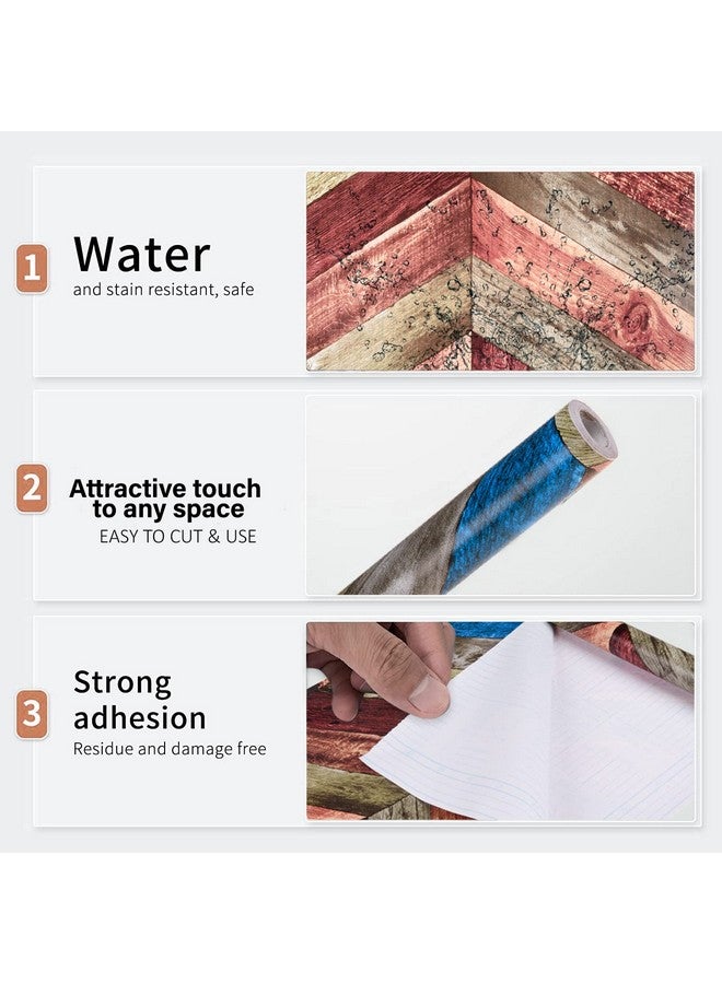 Kuber Industries Wallpaper Self Adhesive Wallpaper Sheet Polyvinyl Chloride Wallpaper For Home D Cor Kitchen Cabinets Wallpaper Roll 5 Meter Wp3 Multi - Image 4