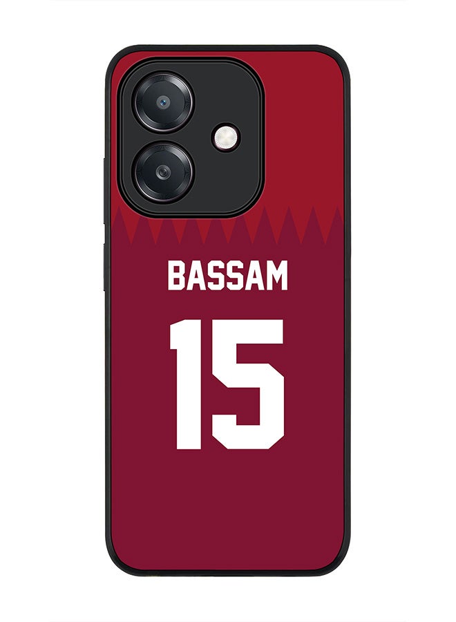 Stylizedd For Oppo A5i Case,Slim fit Camera Protection, Shockproof Thin Phone cover  - Football - Qatar,  Bassam