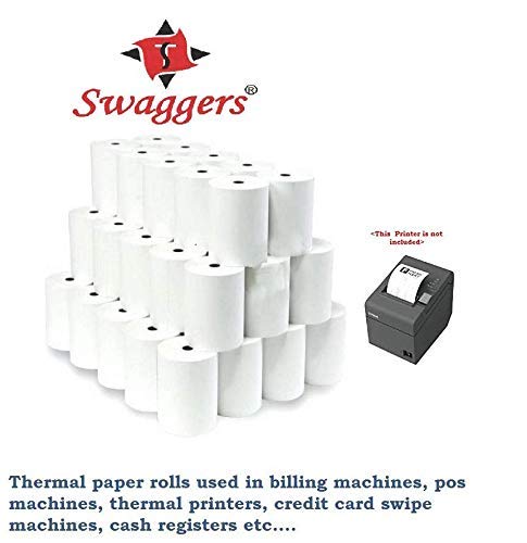 swaggers 3 inch Thermal Paper Roll (79mmx50 meter) (Set of 10) - Image 4