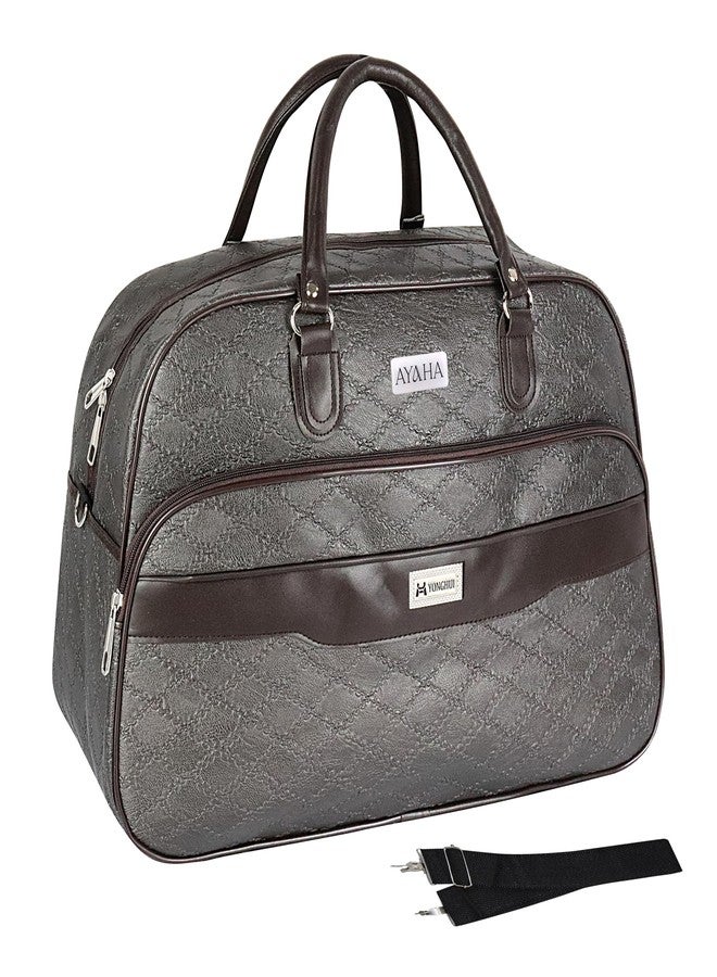 Ayaha Weekender Duffle Bag for Travel, Stylish Luggage Bag for Men and Women Cabin Air Bag with Detachable Shoulder Strap 45 litres 54.5x24x34.5cm - Image 1