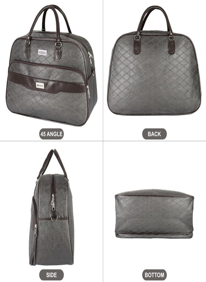 Ayaha Weekender Duffle Bag for Travel, Stylish Luggage Bag for Men and Women Cabin Air Bag with Detachable Shoulder Strap 45 litres 54.5x24x34.5cm - Image 2