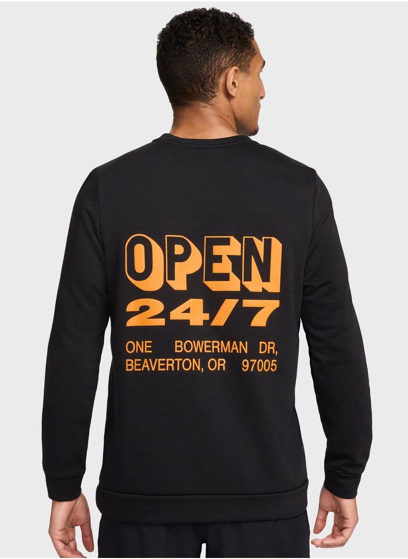 Nike Dri-Fit Fleece Graphic T-Shirt  - Image 2
