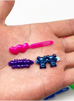 TARA Tara Girls Super Cute Self Hinge Plastic Mulit Design Hair Barrettes Selection (BR50)  - Image 4