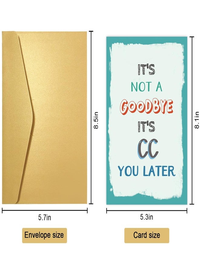 Obbyidk Punny Farewell Card - Hilarious Retirement & Going Away Card for Coworker, Boss, Work Friend and More - Image 2