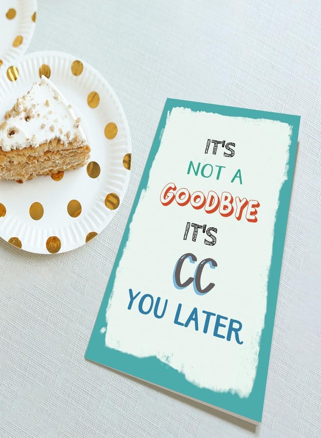 Obbyidk Punny Farewell Card - Hilarious Retirement & Going Away Card for Coworker, Boss, Work Friend and More - Image 4