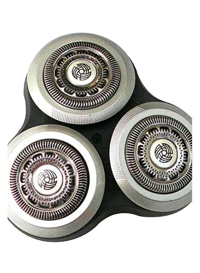 NIBEMINENT Shaver Replacement Head For Philips Norelco RQ10 RQ12 Series Sensotouch 3D Black/Silver 11.4 x 3.8 9.9cm