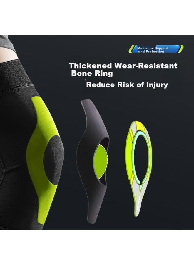 Xtep Knee Brace For Men And Women, Summer Thin Style, Suitable For Climbing, Running, Meniscus Injury, Synovitis, Patellar Ligament Support - Image 2