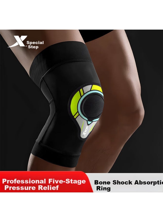 Xtep Knee Brace For Men And Women, Summer Thin Style, Suitable For Climbing, Running, Meniscus Injury, Synovitis, Patellar Ligament Support - Image 1