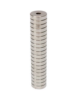 Generic 20-Piece Strong Earth Neodymium Magnet Silver  - Image 1