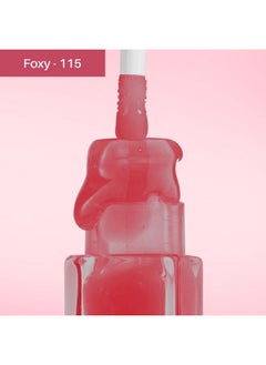 Glamveda High Shine Serum Infused Lip Gloss | Foxy - 115 (Berry Pink) For Soft & Dewy Lips, Glossy Finish, Non-Sticky & Moisturizing | 4.5Ml  - Image 2