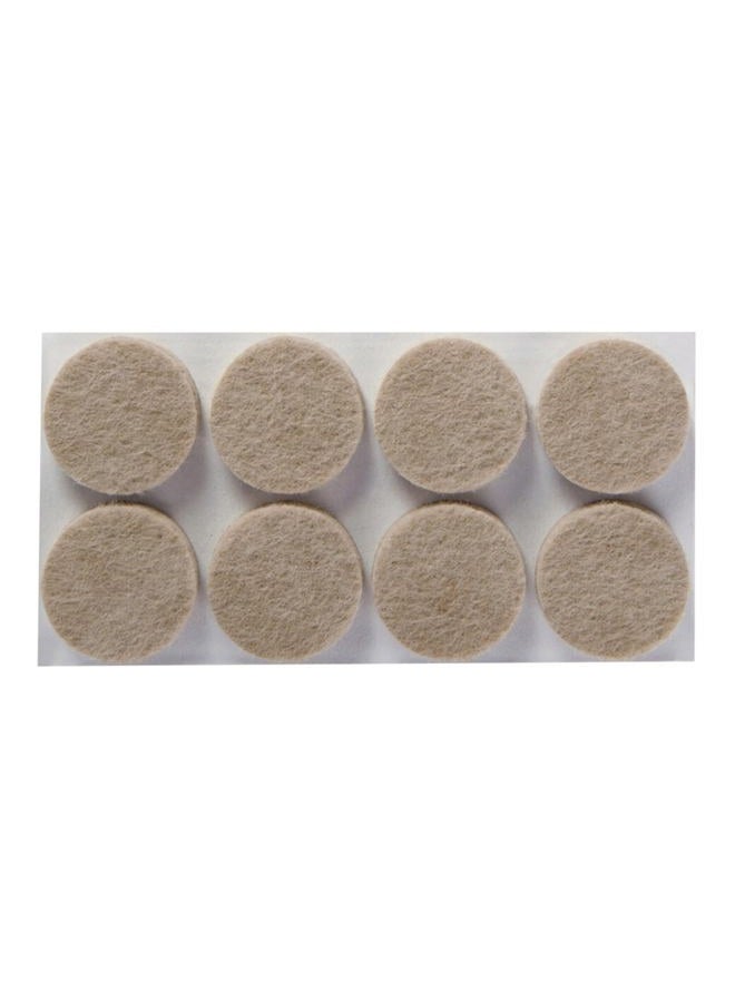 Scotch  Felt Pads 32 PCS Beige, Felt Furniture Pads for Protecting Hardwood Floors, 1" Round, Easy-to-apply, Self-Stick design, Reliable protection from nicks, dents and scratches (SP802-NA) - Image 2