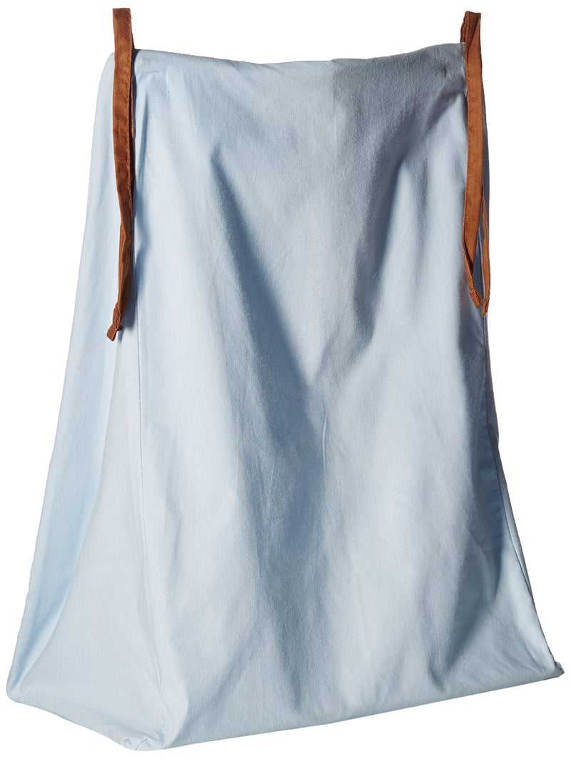 Bacati Quilted Circles Blue and Chocolate Diaper stcker - Image 2