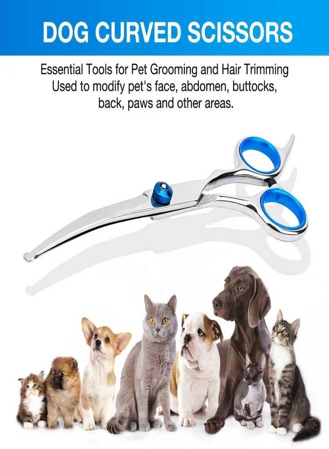xinxingin Dog Grooming Kit, Pet Grooming Kit Dog Hair Brush, Professional Pet Hair Cutting Tools for Dogs and Cats, Safe and Effective Grooming Accessories, Blue - Image 2