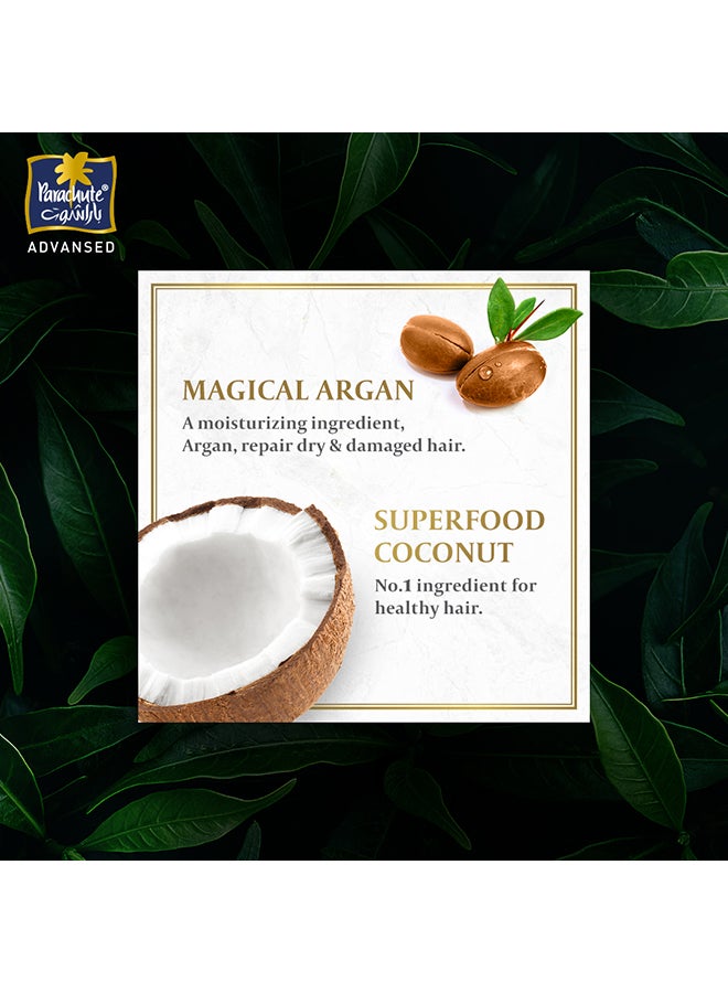 Parachute شامبو إصلاح الضرر مع الأركان وجوز الهند - Image 4