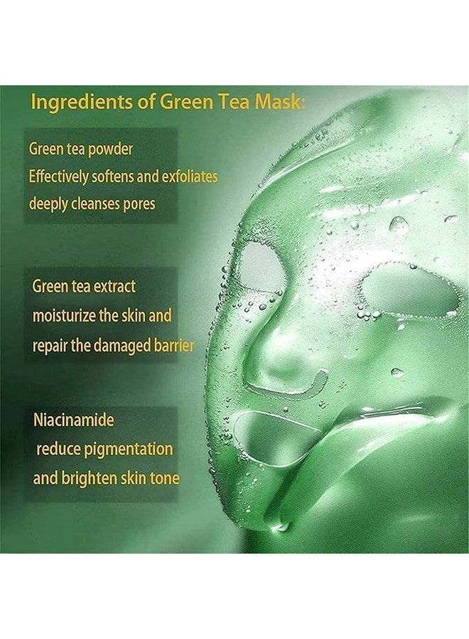 Green Stick Face Mask with Green Tea & Vitamin E - Blackhead Remover, Oil Control & Anti-Acne - Pack of 2 - Image 3