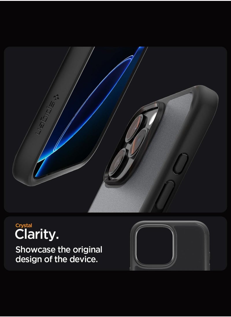 Spigen - Ultra Hybrid iPhone 16 Pro Case Cover (2024) - Frost Black - Image 1